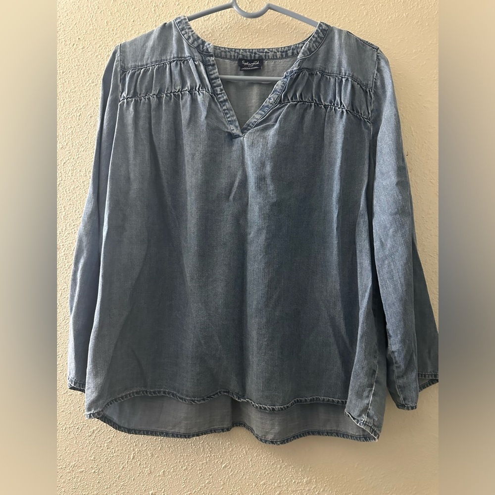 Splendid Light Blue Women's Blouse